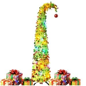 Whimsical Lighted Pop Up Christmas Tree (gifts not included)